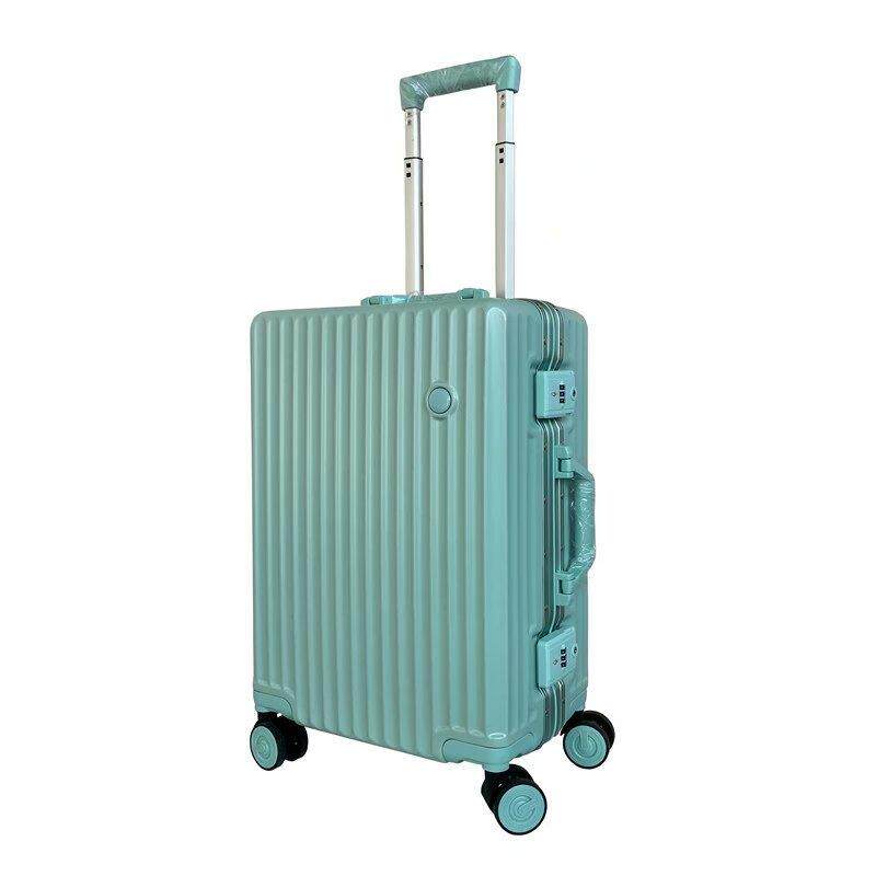 高档超轻行尔斯铝堡罗品威牌旅行箱框拉杆箱20寸登机箱托运箱男女