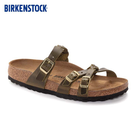 BIRKENSTOCK勃肯德国软木拖鞋舒适女款三扣凉拖Franca系列