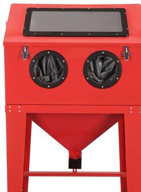 箱式喷砂机SBC200散装手动打砂机抛光除锈翻新脱漆表面清理设备