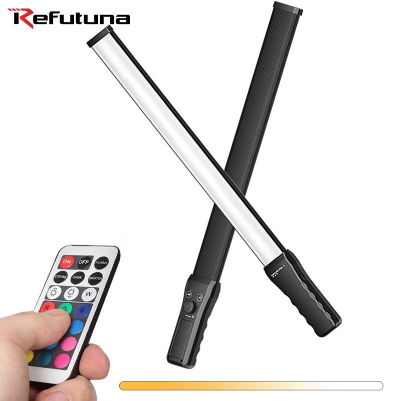 锐富图 LED手持补光灯 可调双色温便携棒灯 小型外拍打光灯拍摄灯