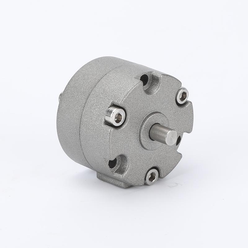 旋转气缸287CRB2W10B/15/S20/30/40-90/180S/270度单叶片式旋转摆