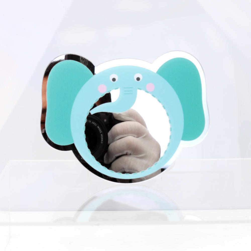 现货高清亚克力镜子片创意卡通图案儿童玩具装饰来图印刷定制加工