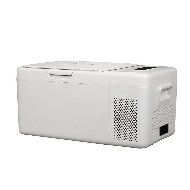 冰虎车载冰箱压缩机制冷12V24V双开门双温双控车家两用小冰箱