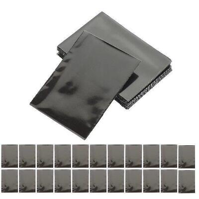 50pcs Card Sleeves Black 9CM Standard Trading Card