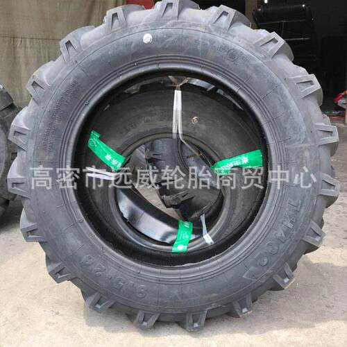 新款直销拖拉机农用轮胎9.5-24人字送内胎9.5-24农业旱田胎