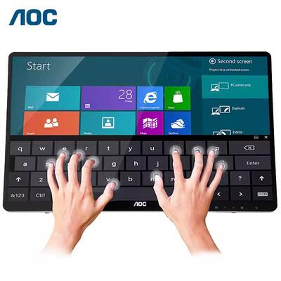 AOC触摸电容屏E2272PWUT/BS工控嵌入台式电脑液晶触摸显示器24P2T