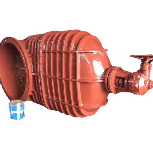Z45T-10Q DN125排污水开关阀门球墨铸铁手动闸板铜芯