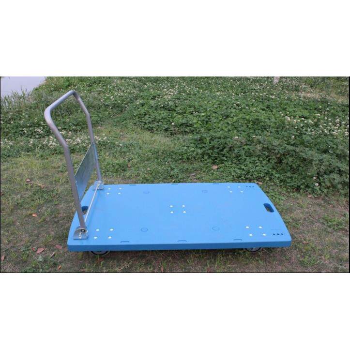 5轮超大号静音可折推车 127*76平板车搬运车