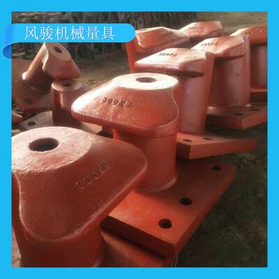 厂家450KN铸铁系船柱单柱双柱羊角铸钢系揽柱船舶配件系船柱