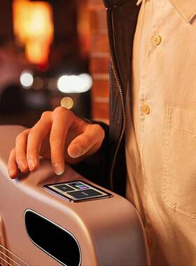 拿火吉他LAVA ME3碳钎维民谣吉他ME3智能吉他36/38寸旅行电箱琴