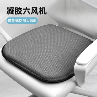 坐垫汽车通风制冷座椅垫夏天冷风透气散热凉垫带风扇货车屁垫 夏季