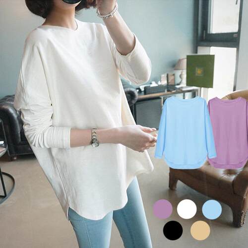 T-shirt women's long sleeved base shirt top