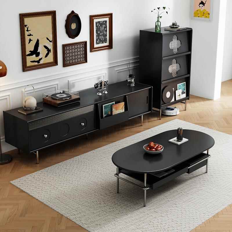 中2古风樱桃厅木实木G117#电电视柜024款新客家用小户型落地法式