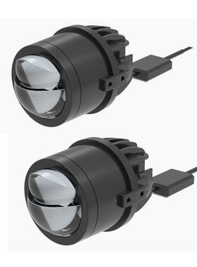 3寸远近一体3色雾灯 3000K 4300K 6000K雾灯透镜50W