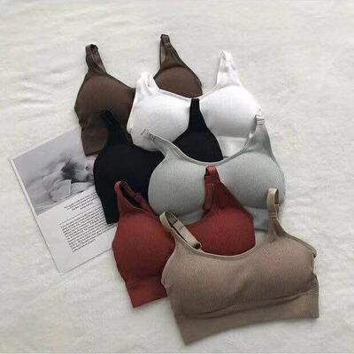 Underwear without steel ring, women's bra with chest