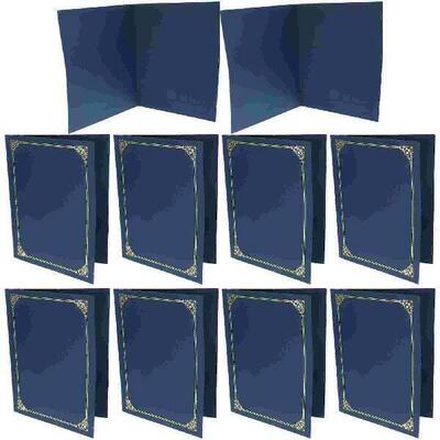 10 Pcs Certificate Cover Paper Envelope Protective Holder
