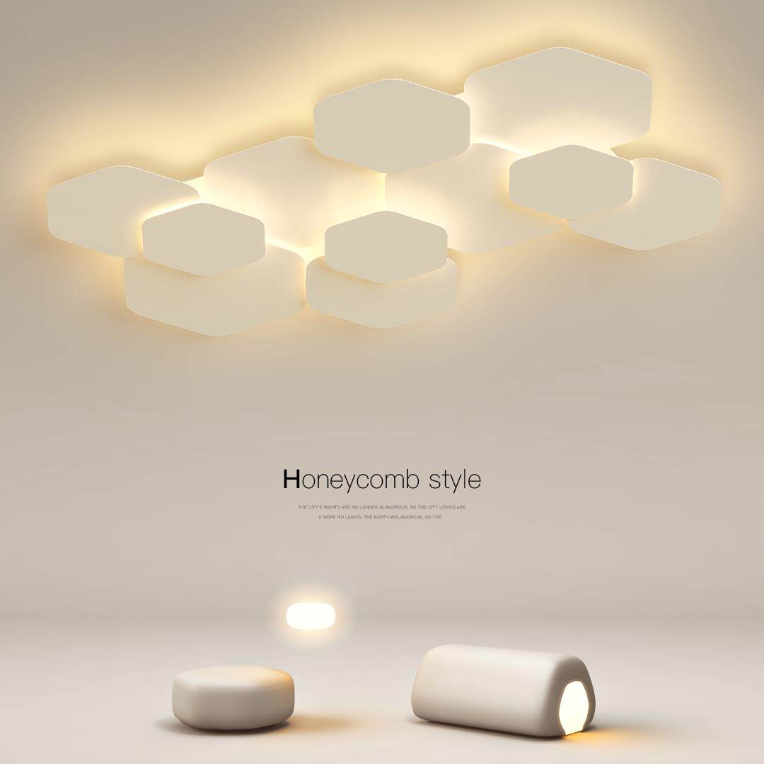 现代简约大气客厅主灯创意LED吸顶灯卧室灯饭厅房间2025新款灯具