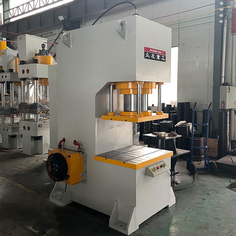 臂压装液机压力C型柱吨校直机100轴承压装油压机众友重工管材校正