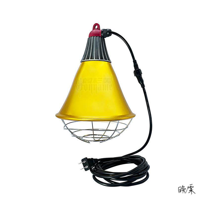 板栗灯罩熟食瓜子保温加热灯座 e27宠物狗畜牧养殖灯头