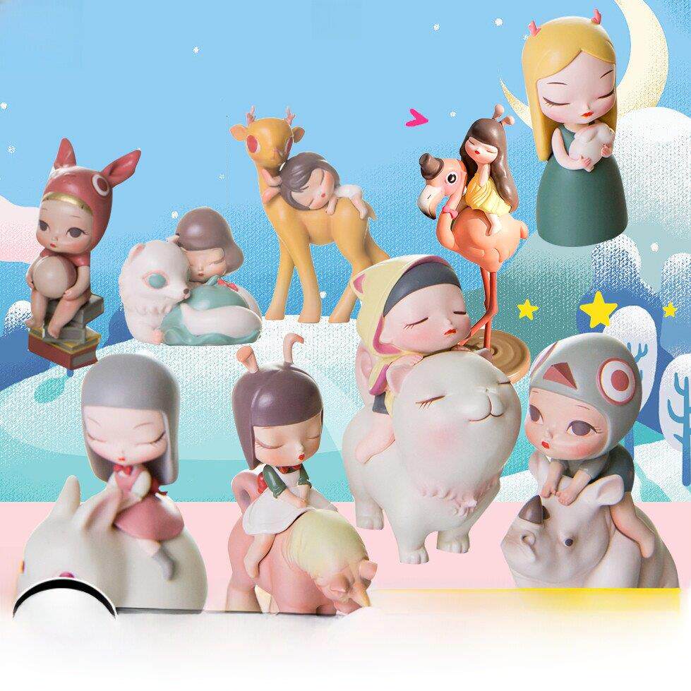 白夜童话装饰品摆设品创意办公室桌面汽车小摆件鹿生日结婚礼品女