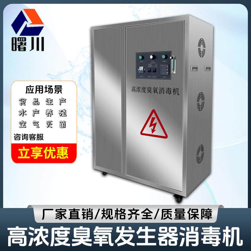 臭氧发生器水产养殖桶装水厂高浓度氧气源大产量污水消毒空气灭菌