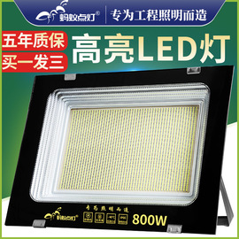 蚂蚁led投光灯户外防水射灯超亮室外庭院工厂，广告照明灯探照路灯