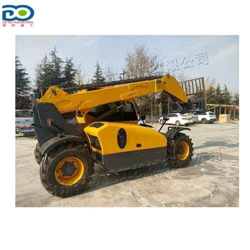 建筑施工伸缩式叉装车货物运输臂叉车越野性工厂集装箱伸缩车
