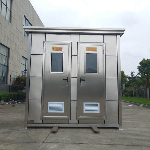 锈钢移动厕所景区公单人双人园不GSB厕所免水打包型态公生共厕所