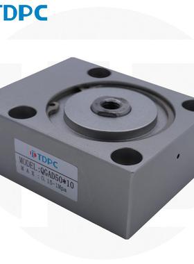 QGAD系HZO缸列短行薄型程气QGAD0X10活塞杆导向5气缸通达气缸TDPC