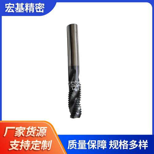 整体合金机用丝锥工具锥螺尖螺旋超硬材料不锈钢攻牙丝锥超硬直槽