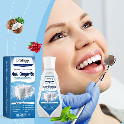 ORALHOE Multi-Protection Mouthwash for Oral Odor, Teeth Stai