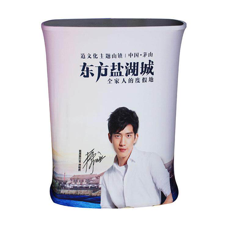 直播用快幕秀前台贸易展览会广告摊位宣传展示前台