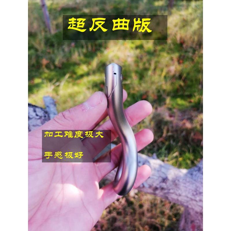 大力水手弹弓钛合金扁皮筋弹弓不锈钢钛合金免绑高弹力新款大全高