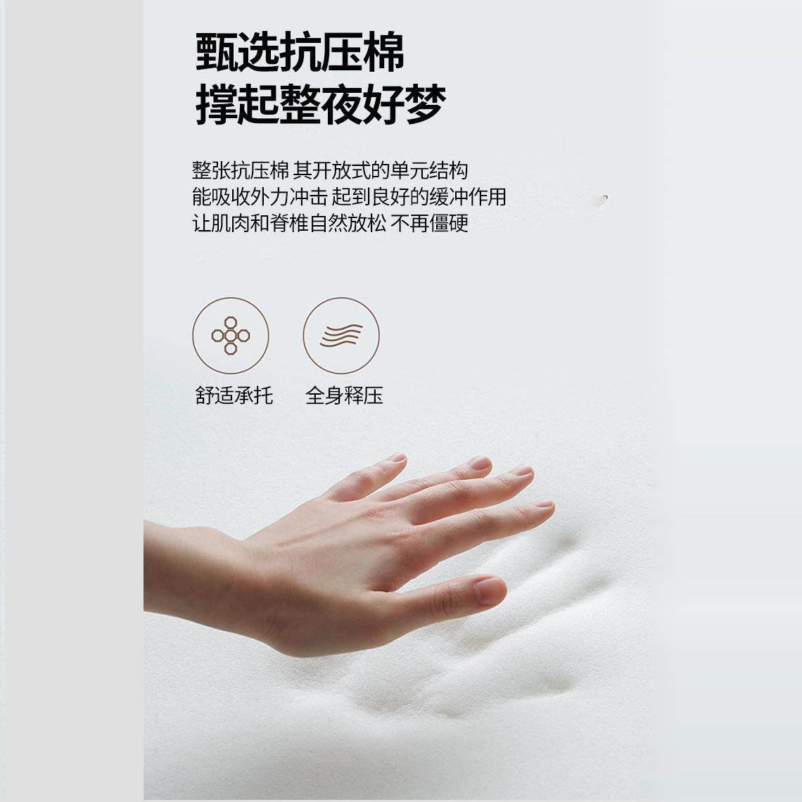 胶床垫软垫家用卧室双人1米8垫加厚高棉密乳度榻榻米UGI子记忆床