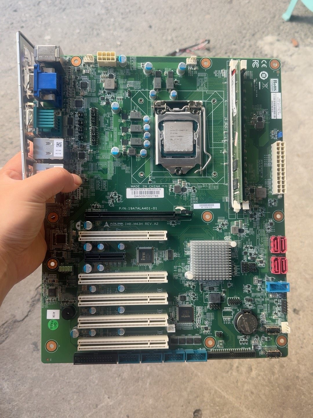 凌华工控主板 IMB-M43H REV.A2