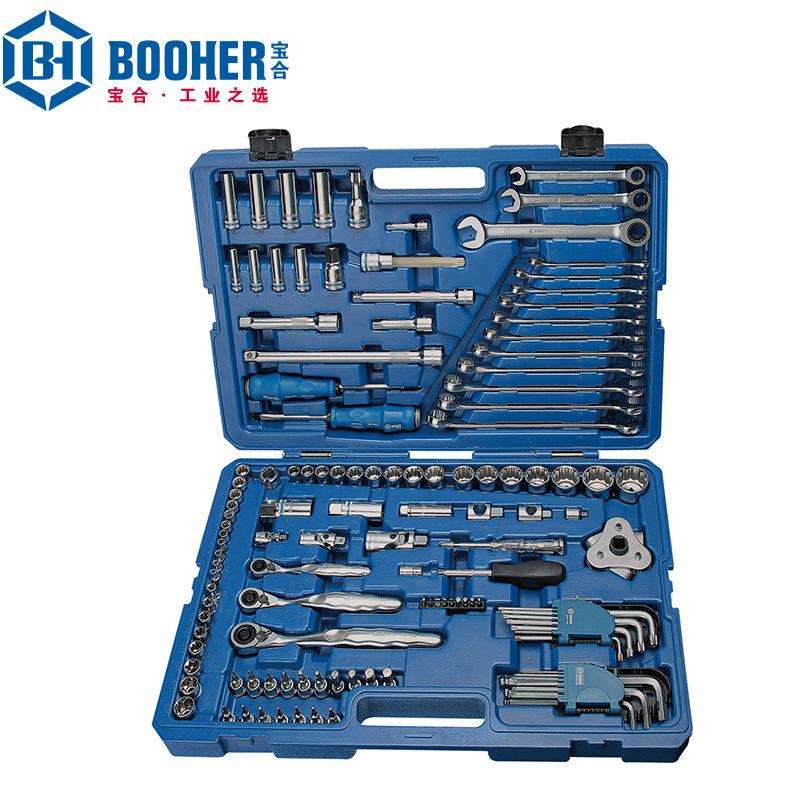 Booher宝合工具 128件汽车综合维修组套BH1808128 机修汽修工具