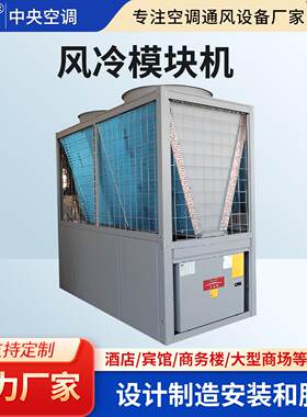 风冷模块机风冷热泵机组超低温空气源热泵低温模块机工业厂区空调