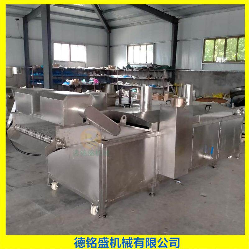 炸脆饼设备天津馃箅儿煎饼果子薄脆油炸机薯塔油炸流水线