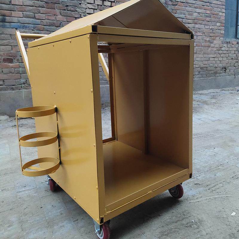 车电焊推机手推带灭火器焊接工具家车厂供应小车四轮手推劳50*70*