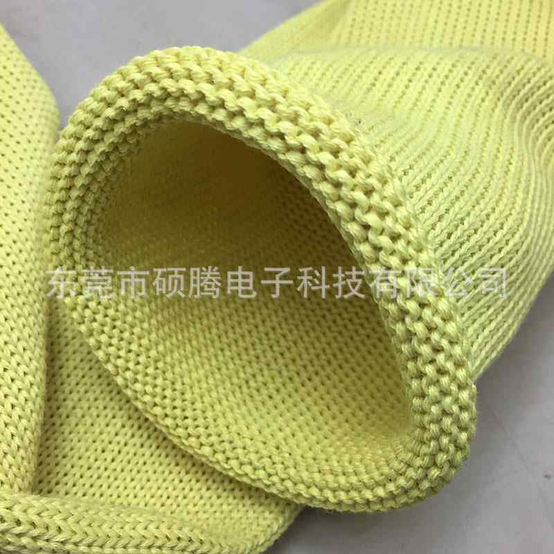 钢化套管芳纶60MM铁棒用隔热玻璃高温套管 耐磨纤维编织网管