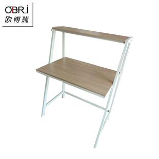 床边电桌移动层置物架脑简约双现可代卧室懒人办白色电脑公桌吃饭