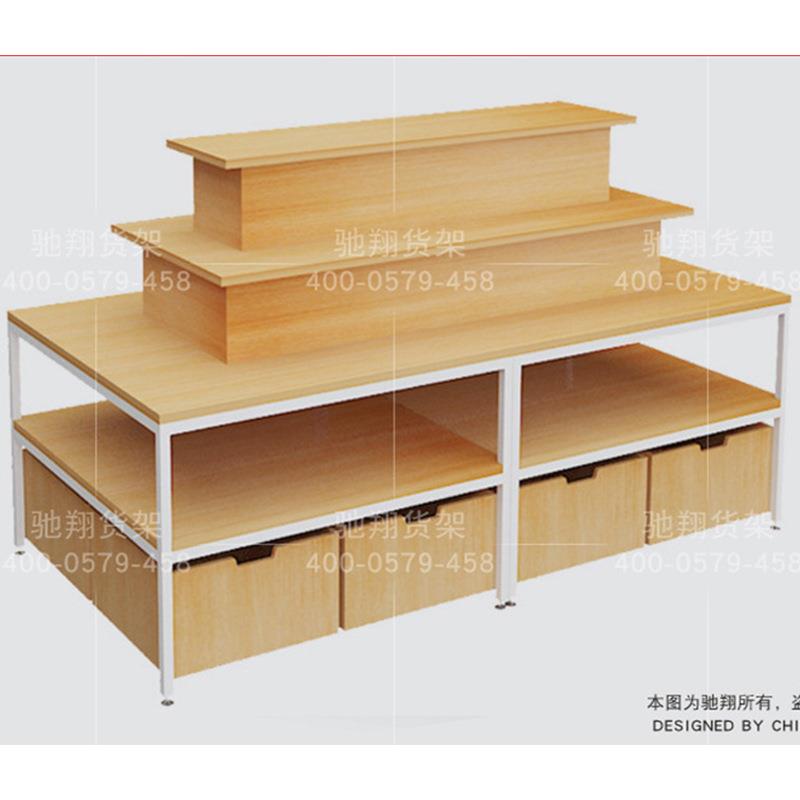 优品货架精品店货架木质货架熙美诚品饰品货架流水展台厂家直销