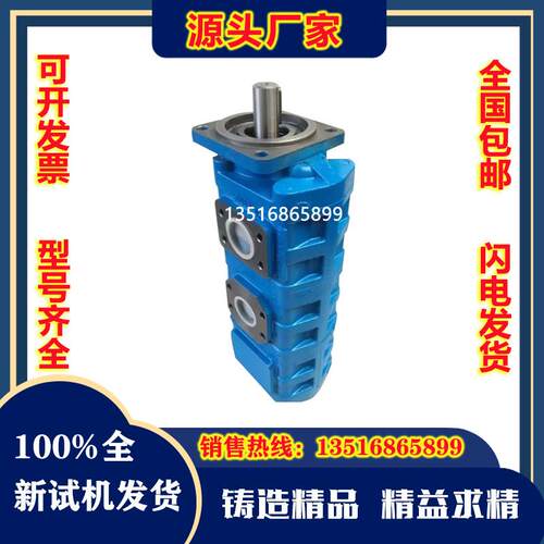 济南液压双联泵CBG/CBGJ-CBZ系列齿轮泵中联环卫车工程吊车钻井机