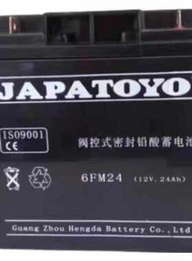 TOYO东洋蓄电池6-FM/GFM12V17A18A24AH38AH40AH65A100直流屏消防