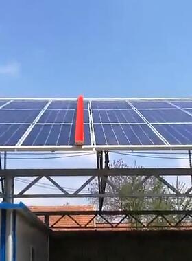 光伏发电厂光伏板BEI清洗自备光伏电站清洗洗机器人全动智能设清