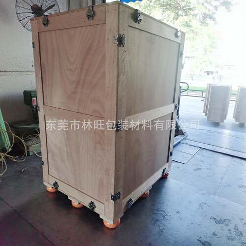出口木箱免熏蒸锁扣箱重型设备物流航空运输胶合板包装木箱