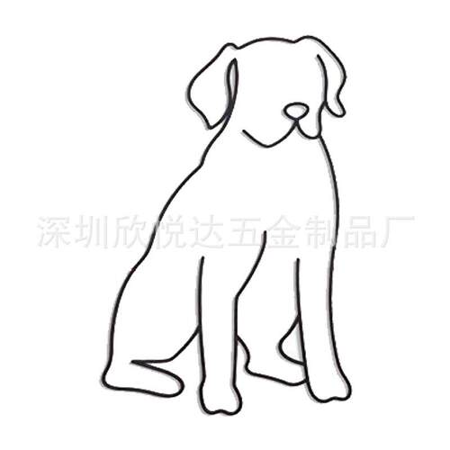 室北欧居家软装铁艺工艺品挂件饰卧装饰品墙上造型创意家居壁装饰