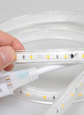 简致点高显光源2835LED灯带客厅吊顶24v220V无味耐高温防水线灯