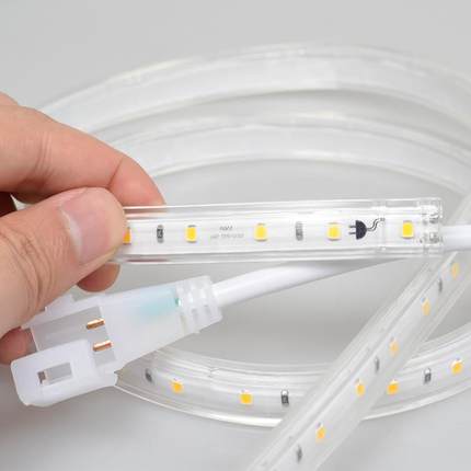 简致点高显光源2835LED灯带客厅吊顶24v220V无味耐高温防水线灯