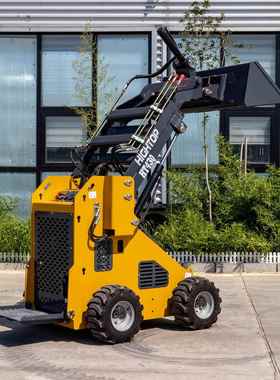 工推厂货源型带式装载机 站立式土小机铲车 HT80型652铲车履价格